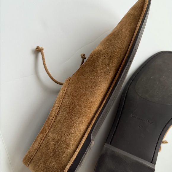 Tied Split Suede Ballet Flats size 39 - Picture 7 of 7